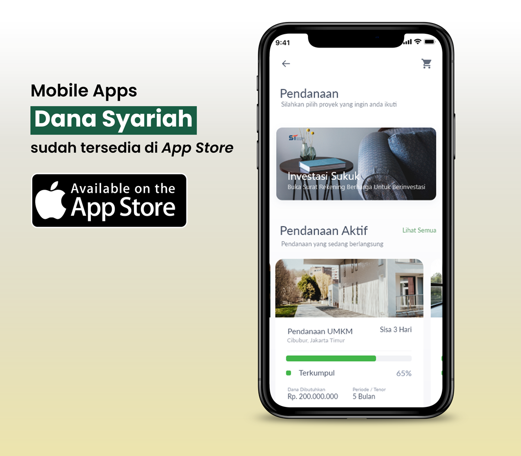 Dana Syariah Mobile App Danasyariah.id kini Hadir di IoS