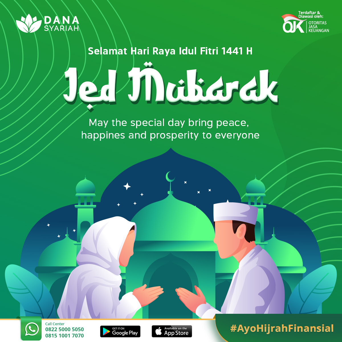 Dana Syariah Selamat Hari Raya Idul Fitri 1441 H