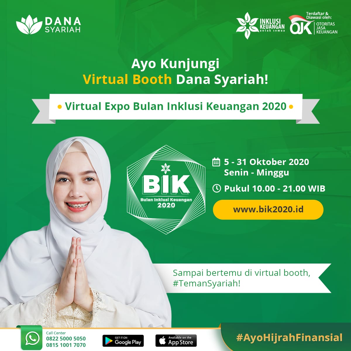 Dana Syariah Kunjungi Virtual Booth Danasyariah.id