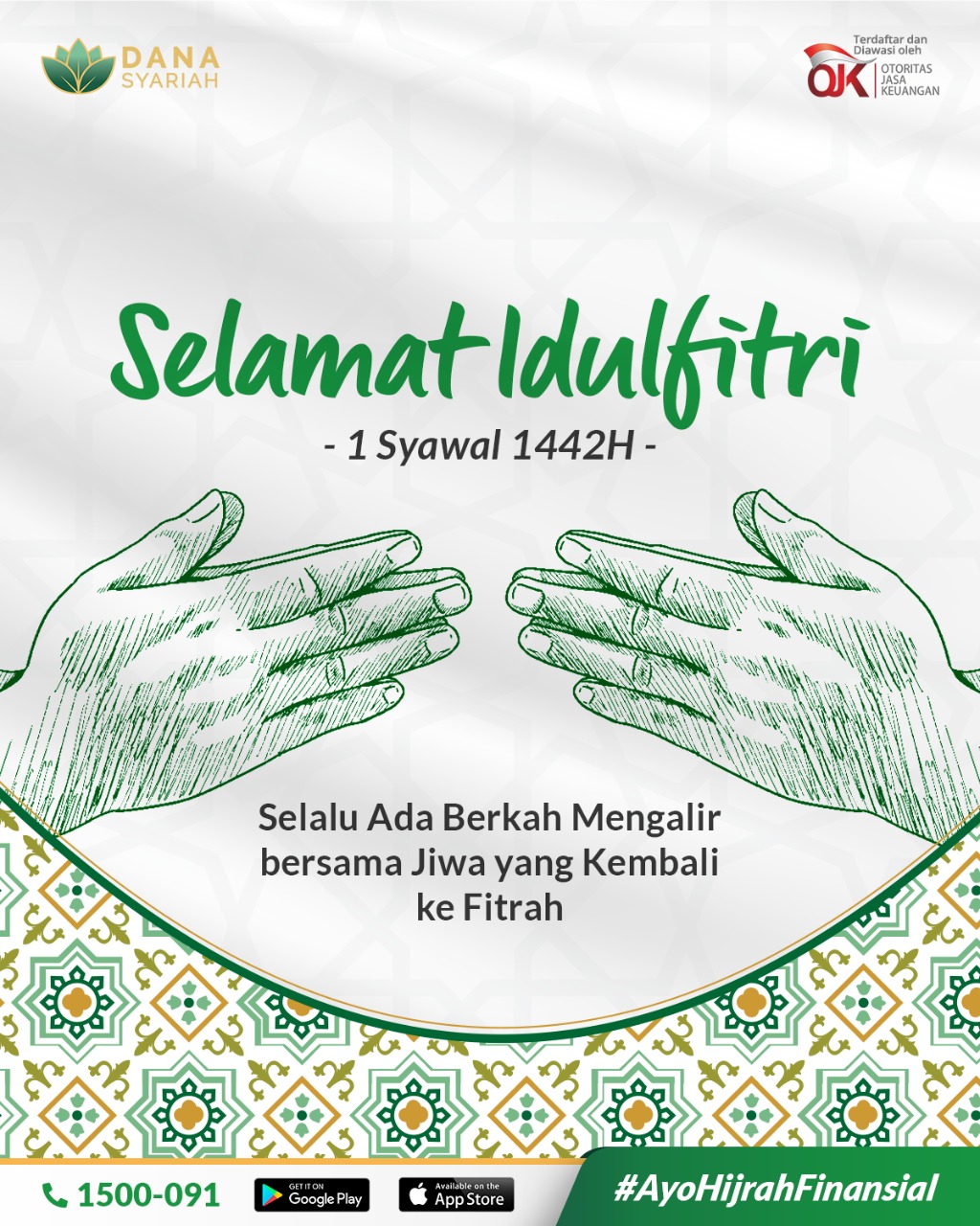 Dana Syariah Selamat Hari Raya Idulfitri 1442 H - Mohon Maaf Lahir & Batin