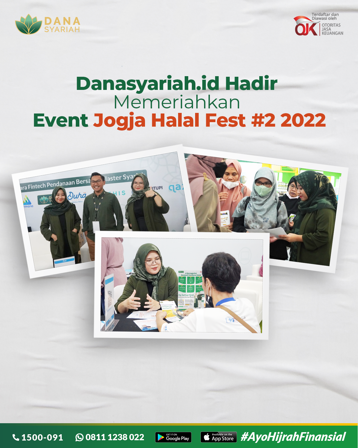 Dana Syariah Danasyariah.id Hadir Memeriahkan Event Jogja Halal Fest #2 2022