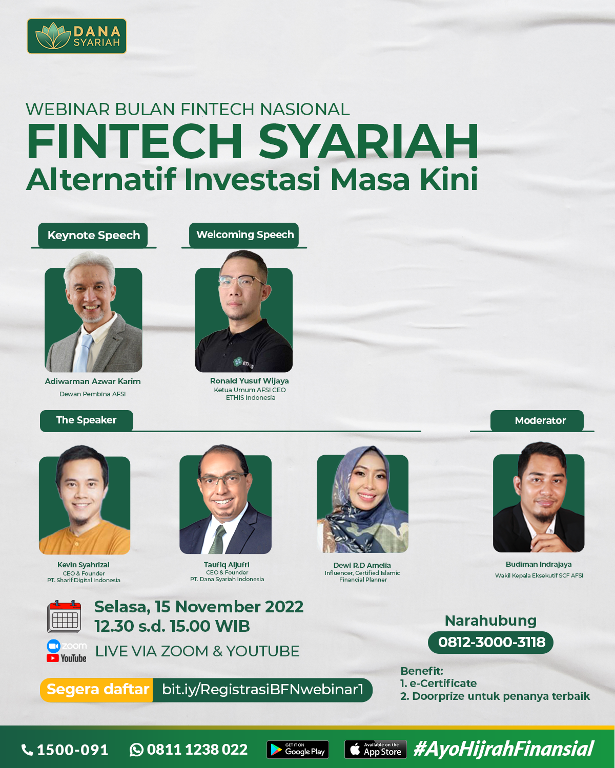 Dana Syariah WEBINAR #1 BULAN FINTECH NASIONAL