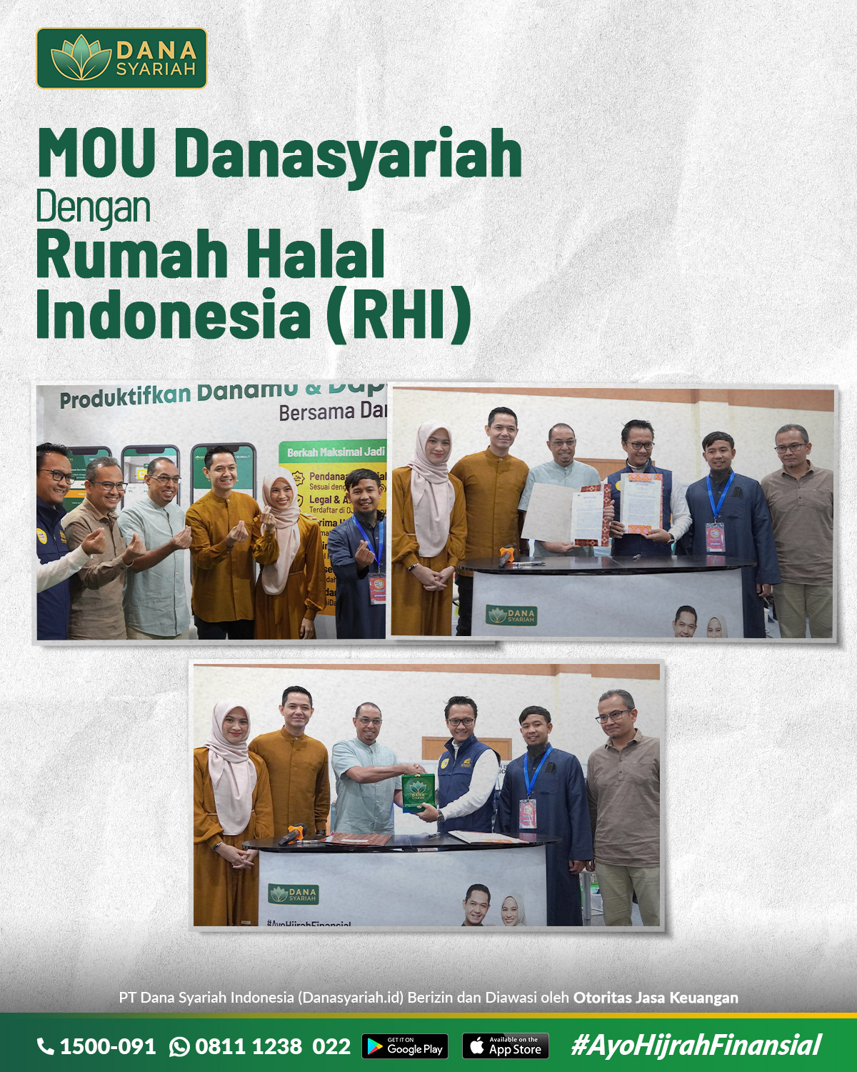 Dana Syariah MOU Danasyariah dengan Rumah Halal Indonesia (RHI) “Solusi Pembiayaan Renovasi Rumah dari Danasyariah”