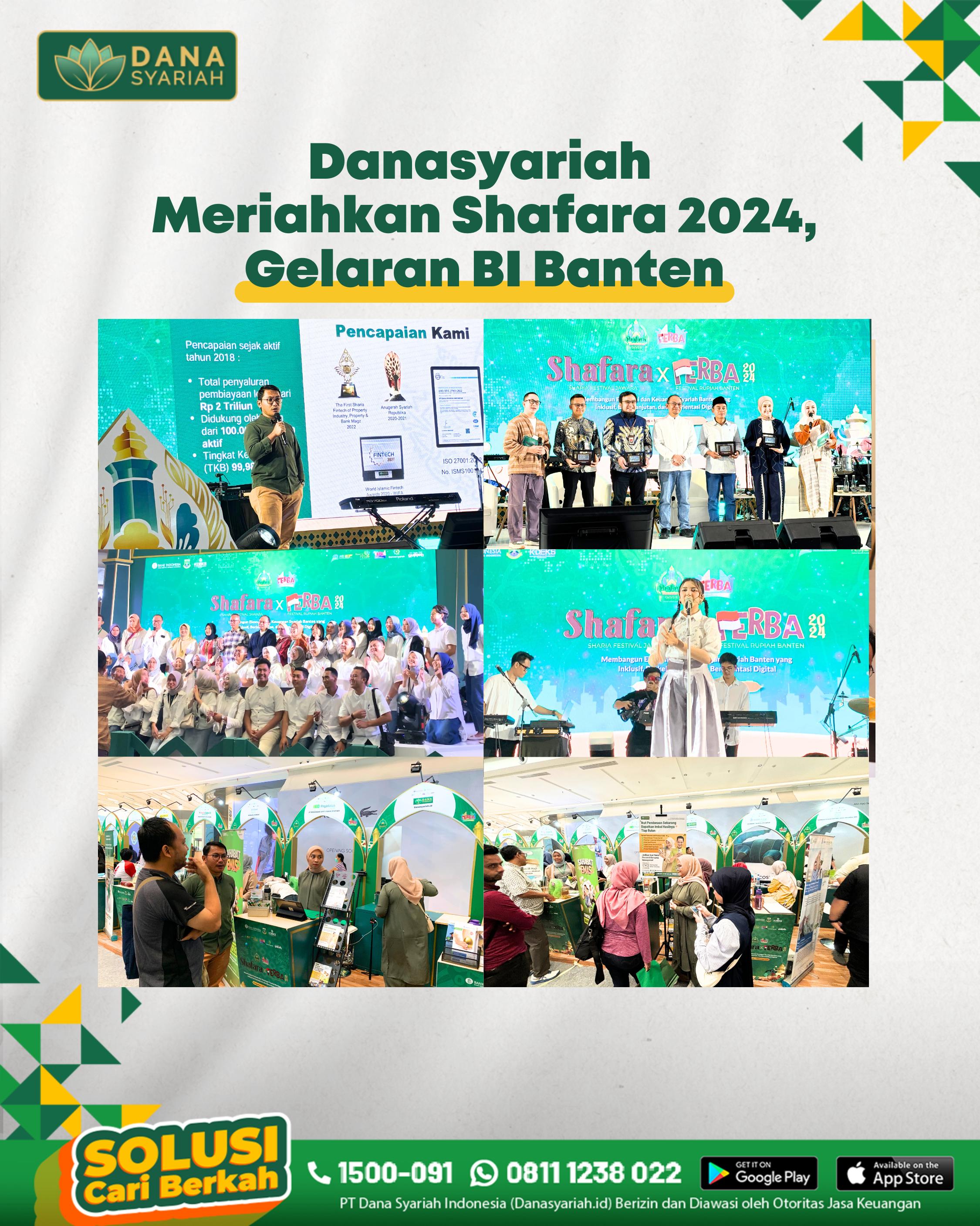 Dana Syariah Danasyariah Meriahkan Shafara 2024, Gelaran BI Banten