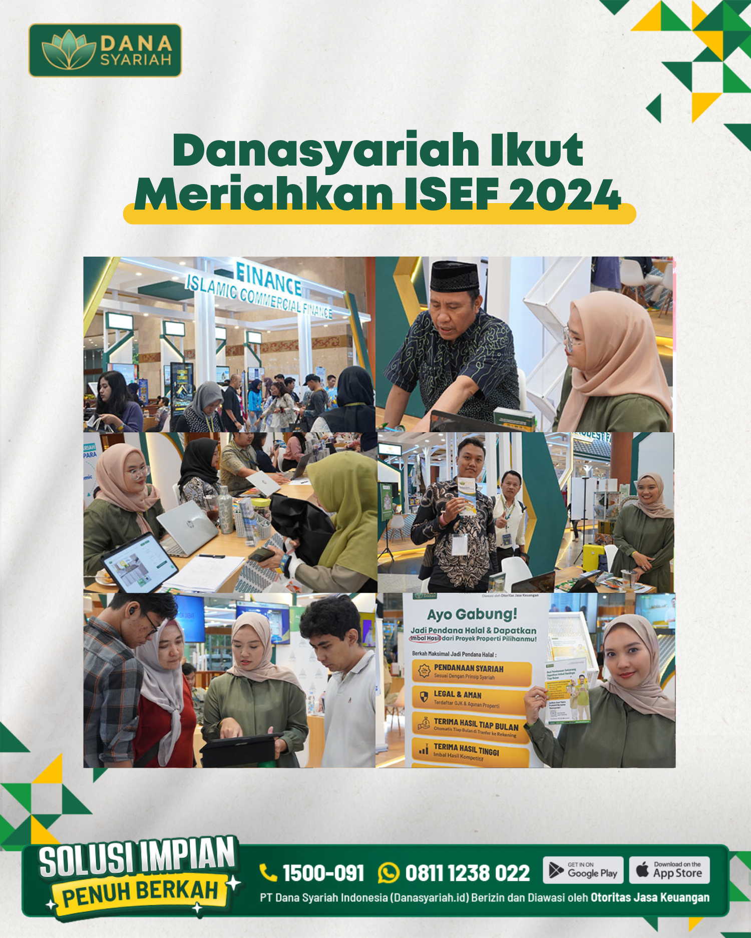 Dana Syariah Danasyariah Ikut Meriahkan ISEF 2024