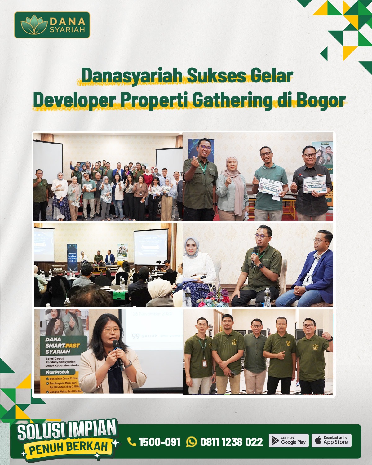 Dana Syariah Danasyariah Sukses Gelar Developer Gathering Properti di Bogor