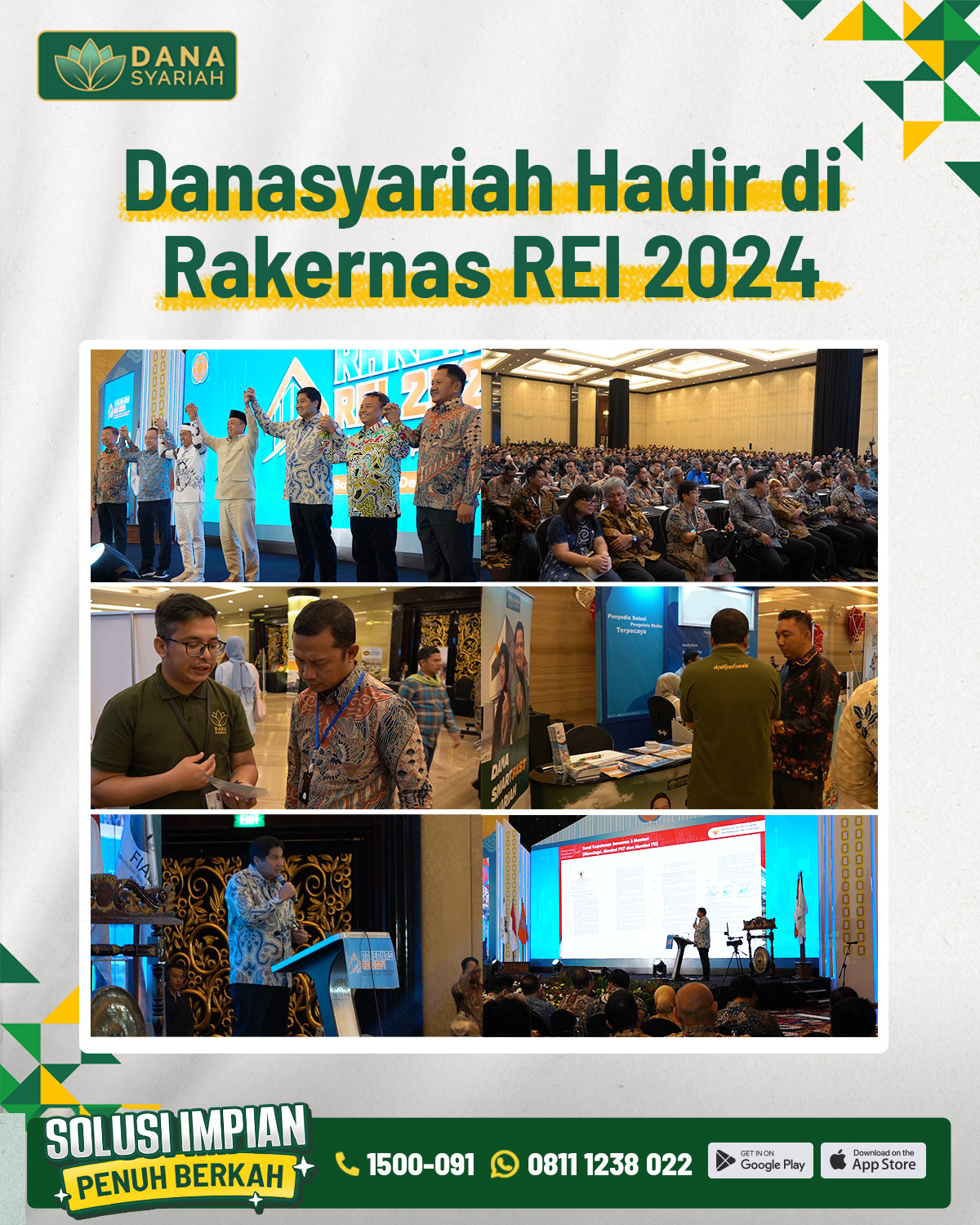 Dana Syariah Danasyariah Hadir di Rakernas REI 2024