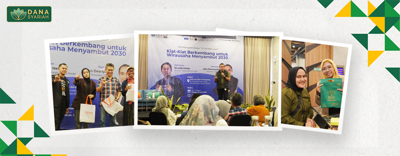 Danasyariah Hadir di Seminar Kewirausahaan TDA Kabupaten Bogor